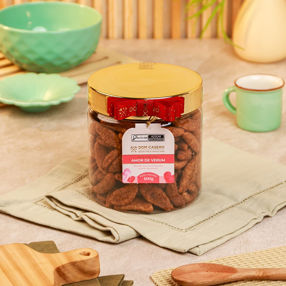 Biscoito Amor de Verum - Pote 400g